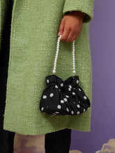 Irina Jacquard Mini Bucket Bag